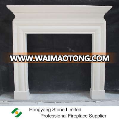 The Most Popular UK Contemporary White Limestone Fireplace Designs